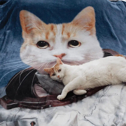 Crown and Paw - Blanket The Astronaut - Custom Pet Blanket