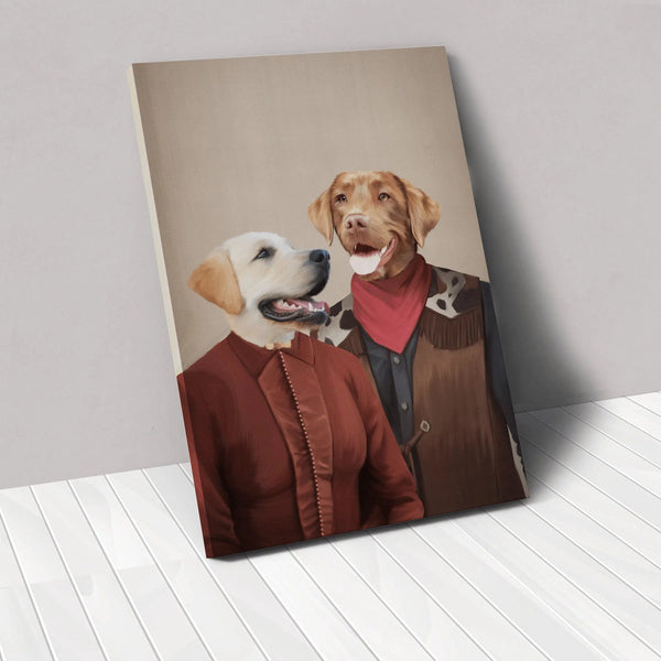 The Outlaws - Custom Pet Canvas