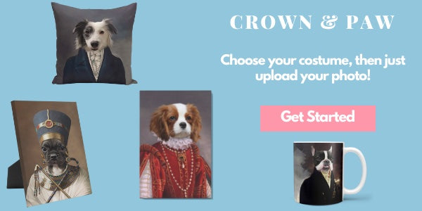 Crown and Paw Pet Portraits Product Range