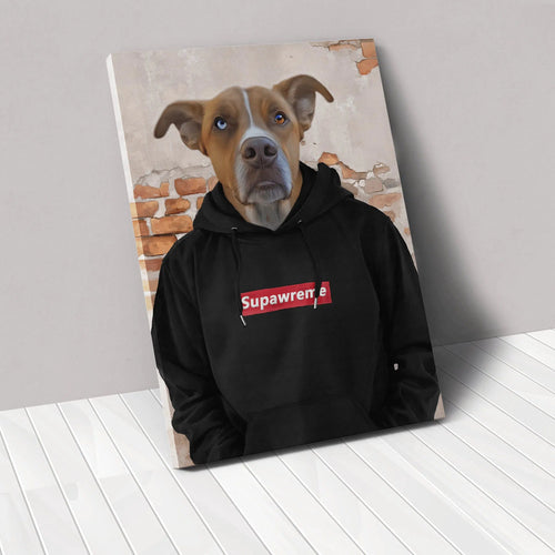 Crown and Paw - Canvas The Hypebeast - Custom Pet Canvas