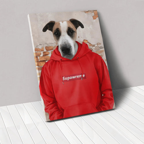 Crown and Paw - Canvas The Hypebeast - Custom Pet Canvas