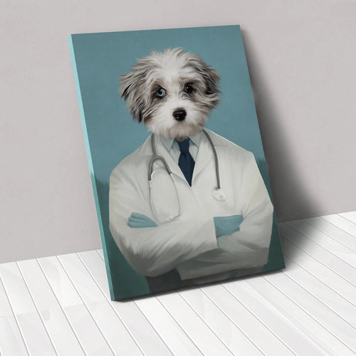 Crown and Paw - Canvas The Doctor - Custom Pet Canvas