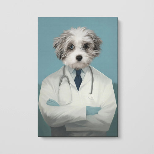 Crown and Paw - Canvas The Doctor - Custom Pet Canvas