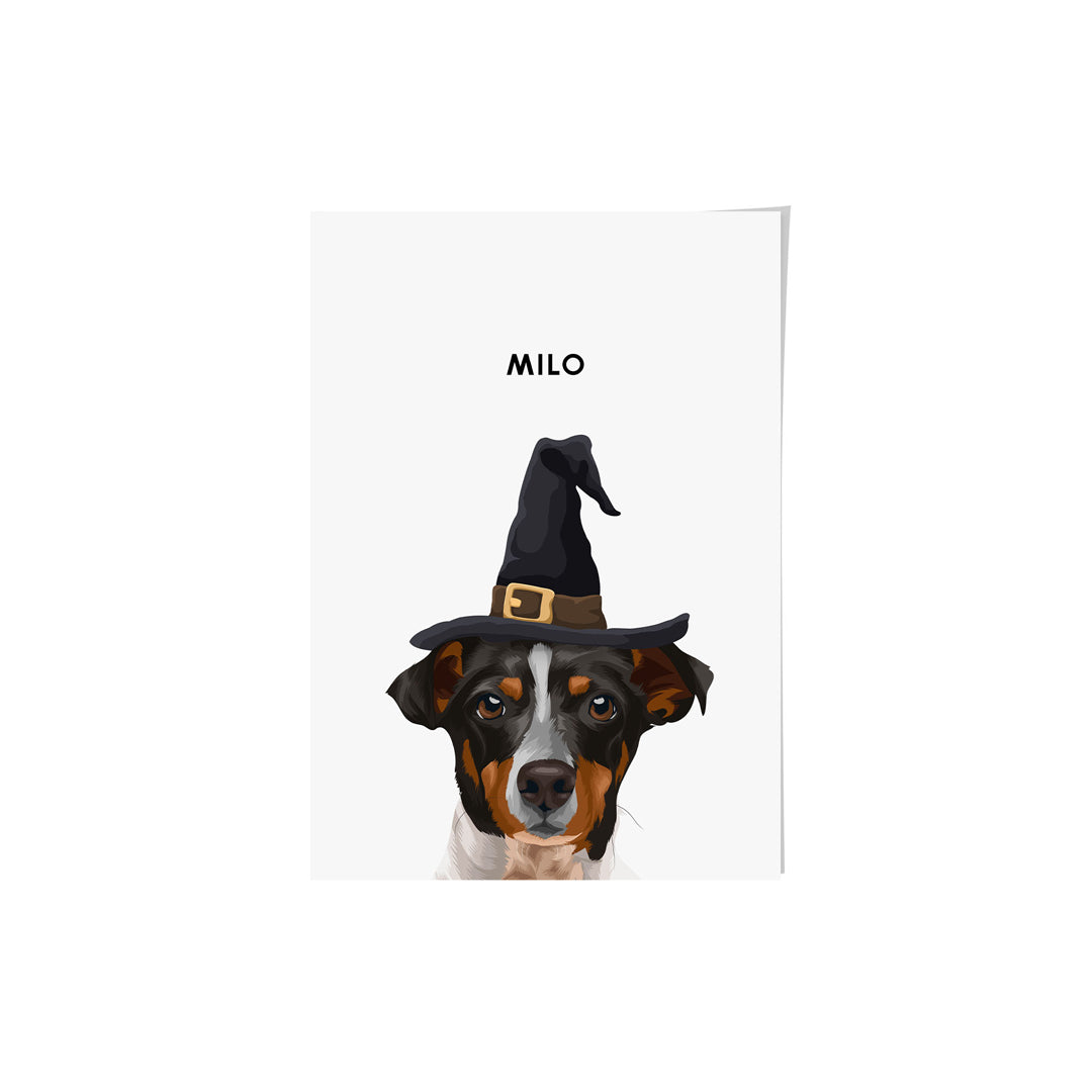 Modern Pet Portrait - One Pet
