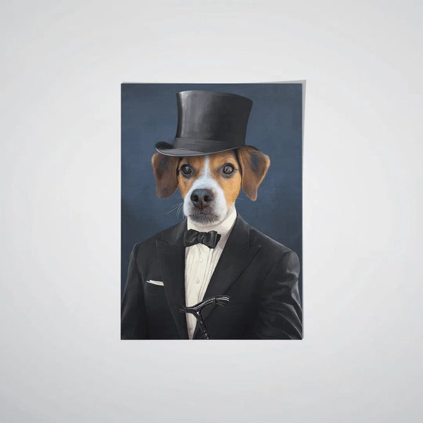 The Gentleman - Custom Pet Poster