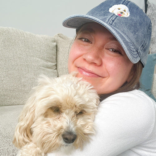 Crown and Paw - Hat Custom Pet Face Vintage Cap
