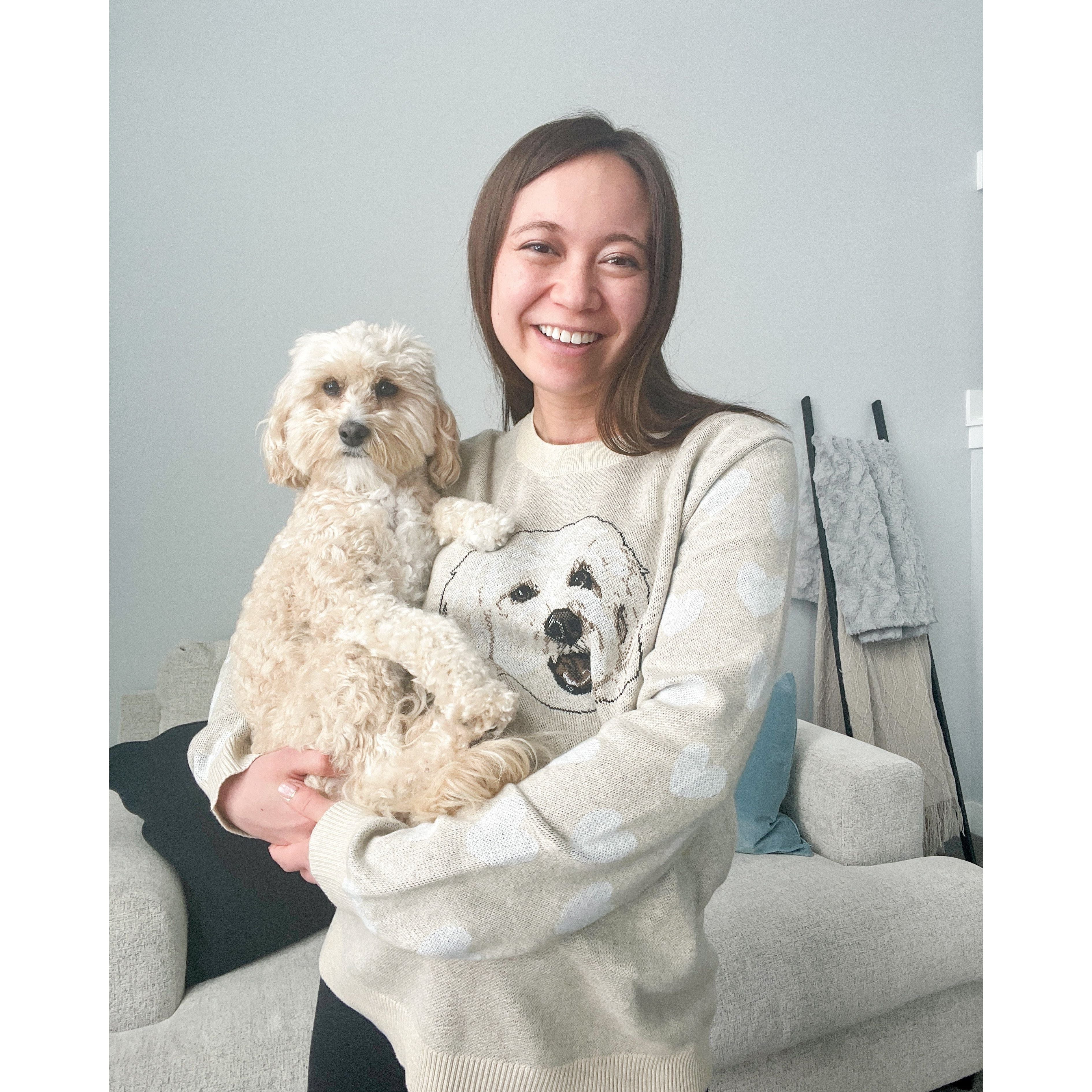 Crown and Paw - Knitwear Custom Knitted Pet Face Sweater