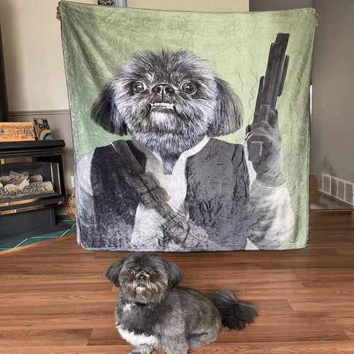 Crown and Paw - Blanket The Rebel - Custom Pet Blanket