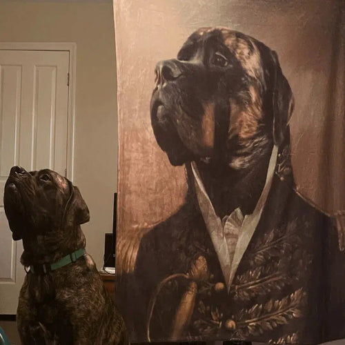 Crown and Paw - Blanket The General - Custom Pet Blanket