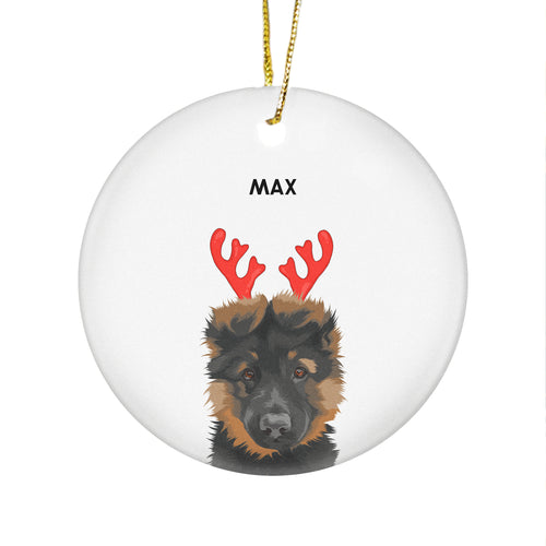 Modern Pet Christmas Ornament - Custom Christmas Gifts