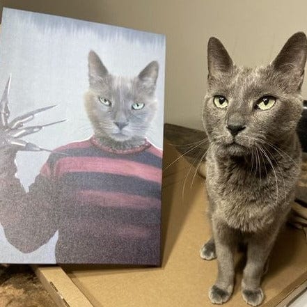 Crown and Paw - Canvas The Krueger - Custom Pet Canvas