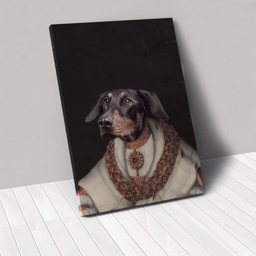 Crown and Paw - Canvas The Heiress - Custom Pet Canvas