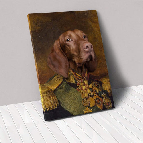 Crown and Paw - Canvas The Colonel - Custom Pet Canvas