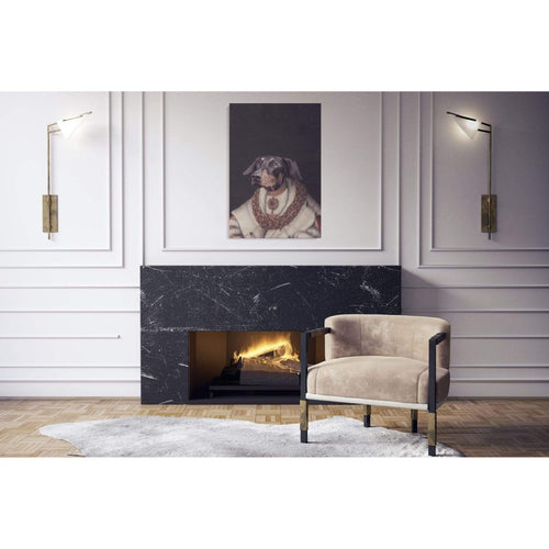 Crown and Paw - Canvas The Heiress - Custom Pet Canvas