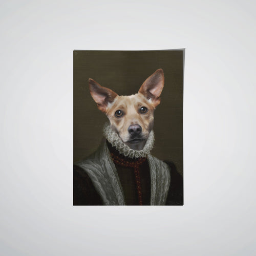 Crown and Paw - Poster The Countess - Custom Pet Poster