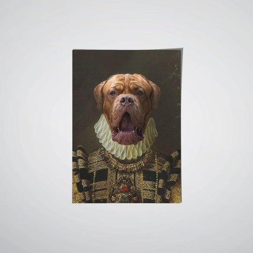 Crown and Paw - Poster The Dame - Custom Pet Poster