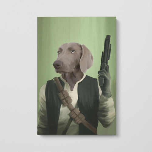 Crown and Paw - Canvas The Rebel - Custom Pet Canvas