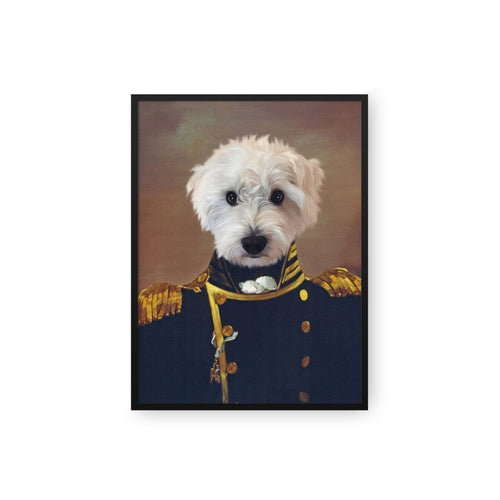 Crown and Paw - Poster The Admiral - Custom Pet Poster