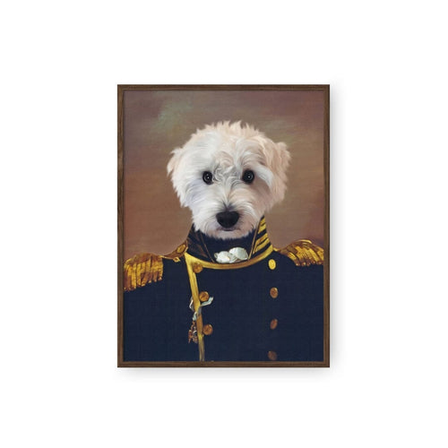 Crown and Paw - Poster The Admiral - Custom Pet Poster