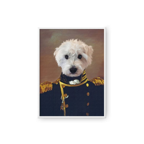 Crown and Paw - Poster The Admiral - Custom Pet Poster