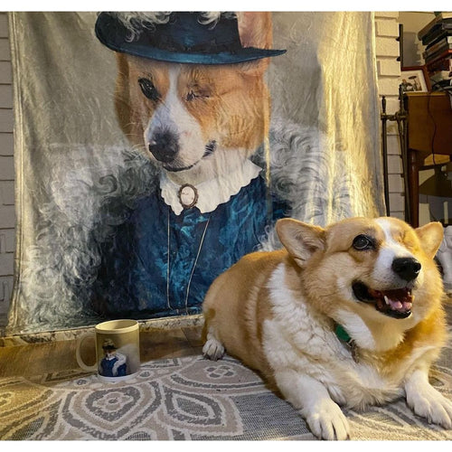 Crown and Paw - Blanket The Boa Lady - Custom Pet Blanket