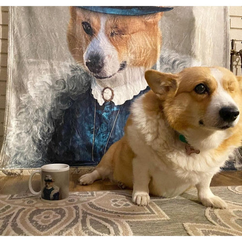 Crown and Paw - Blanket The Boa Lady - Custom Pet Blanket