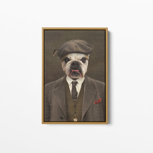 The British Gangster - Custom Pet Canvas