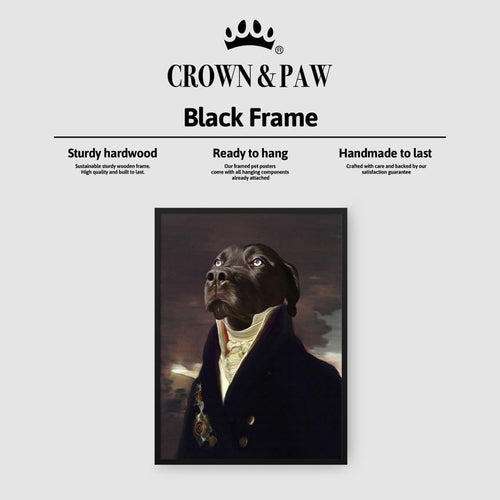 Crown and Paw - Poster The Count - Custom Pet Poster