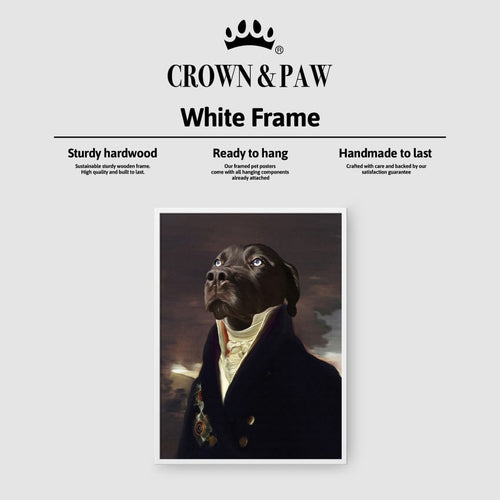 Crown and Paw - Poster The Count - Custom Pet Poster