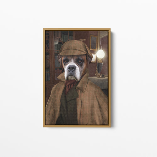 The Detective - Custom Pet Canvas