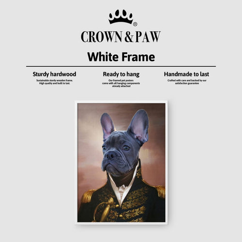 Crown and Paw - Poster The General - Custom Pet Poster