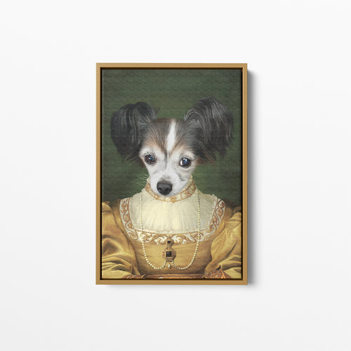 The Golden Girl - Custom Pet Canvas