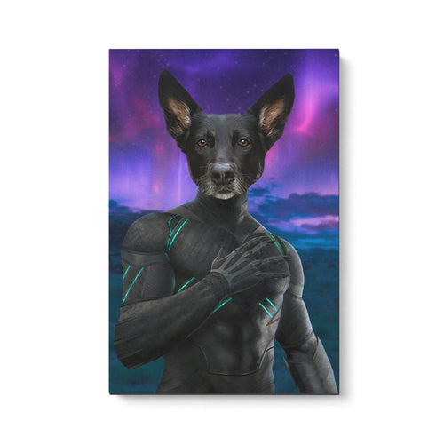 Crown and Paw - Canvas The Hero Prince - Custom Pet Canvas