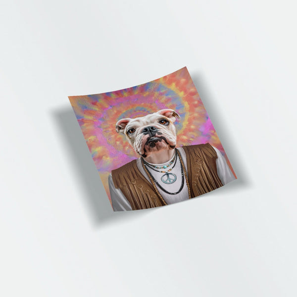 The Hippie - Custom Stickers