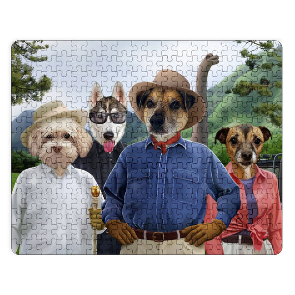 The Jurassic Explorers - Custom Puzzle