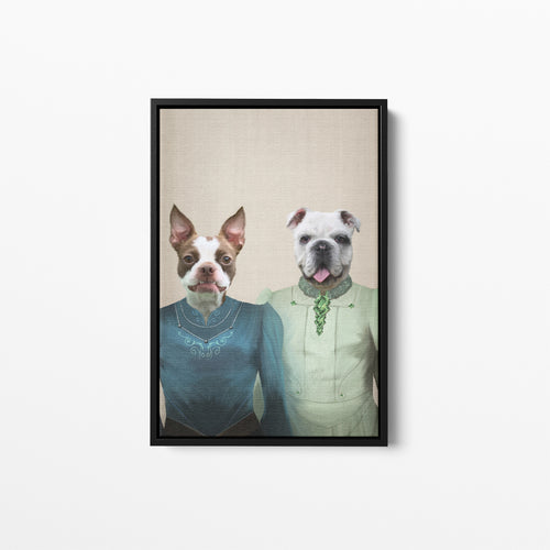 The Little Ladies - Custom Pet Canvas