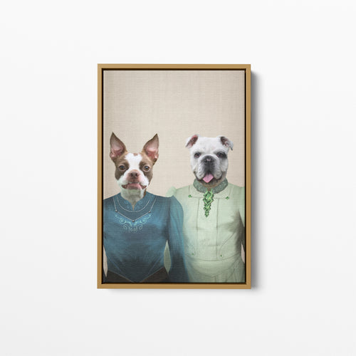 The Little Ladies - Custom Pet Canvas
