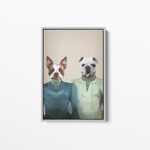 The Little Ladies - Custom Pet Canvas