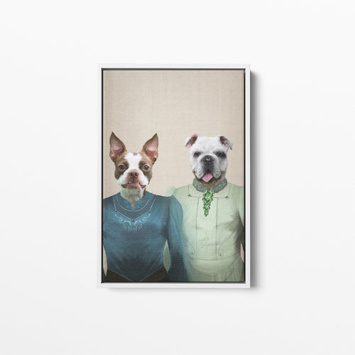 The Little Ladies - Custom Pet Canvas