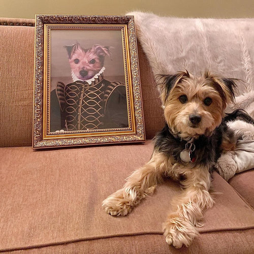 Crown and Paw - Poster The Noble - Custom Pet Poster