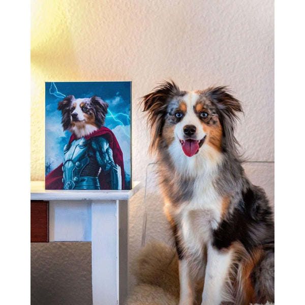 The Norse Hero - Custom Pet Canvas