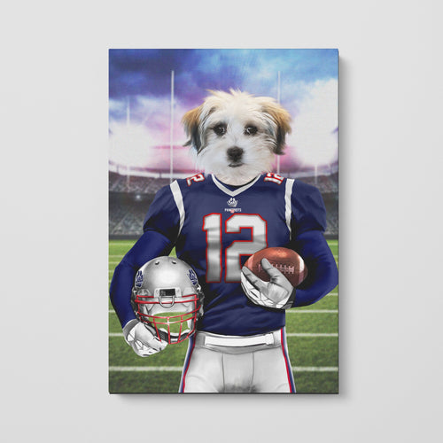 Crown and Paw - Canvas The Pawtriots - Custom Pet Canvas