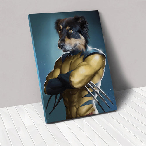 Crown and Paw - Canvas The Pawverine - Custom Pet Canvas