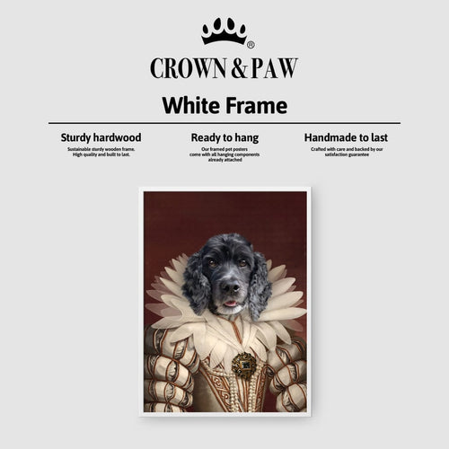 Crown and Paw - Poster The Queen - Custom Pet Poster