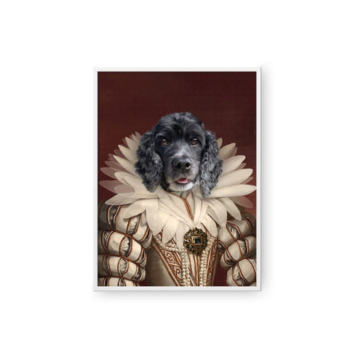 Crown and Paw - Poster The Queen - Custom Pet Poster