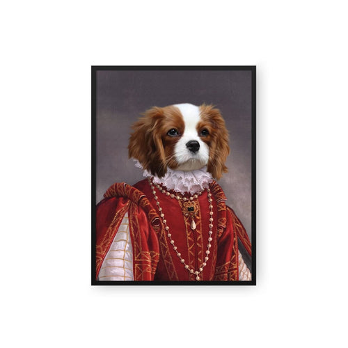 Crown and Paw - Poster The Queen of Roses - Custom Pet Poster