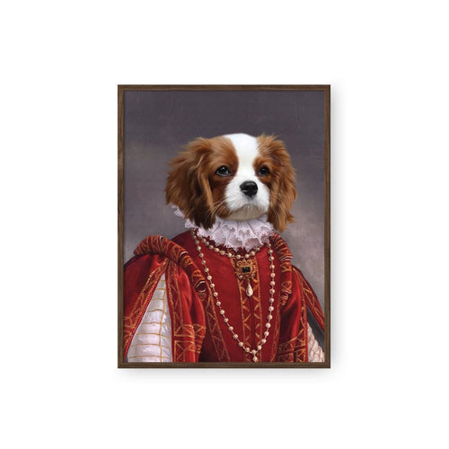 Crown and Paw - Poster The Queen of Roses - Custom Pet Poster