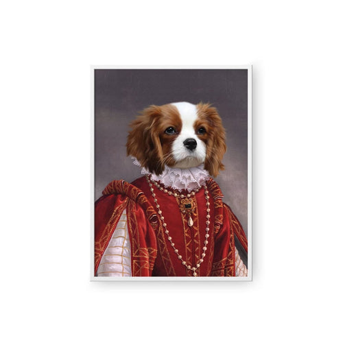 Crown and Paw - Poster The Queen of Roses - Custom Pet Poster