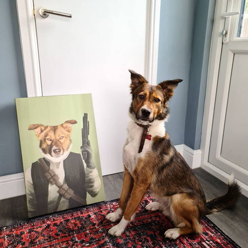 Crown and Paw - Canvas The Rebel - Custom Pet Canvas