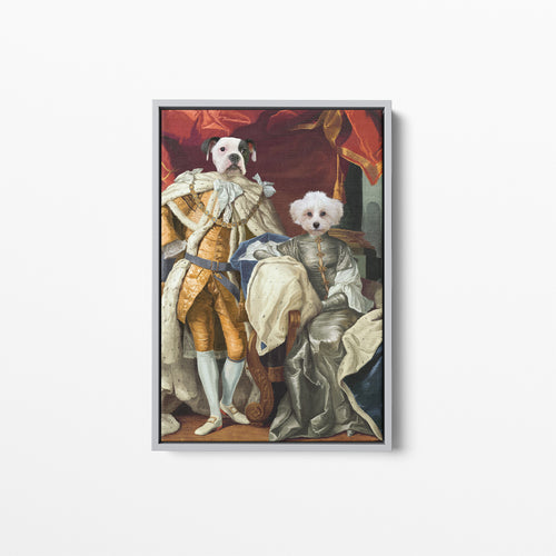 The Royal Couple - Custom Pet Canvas
